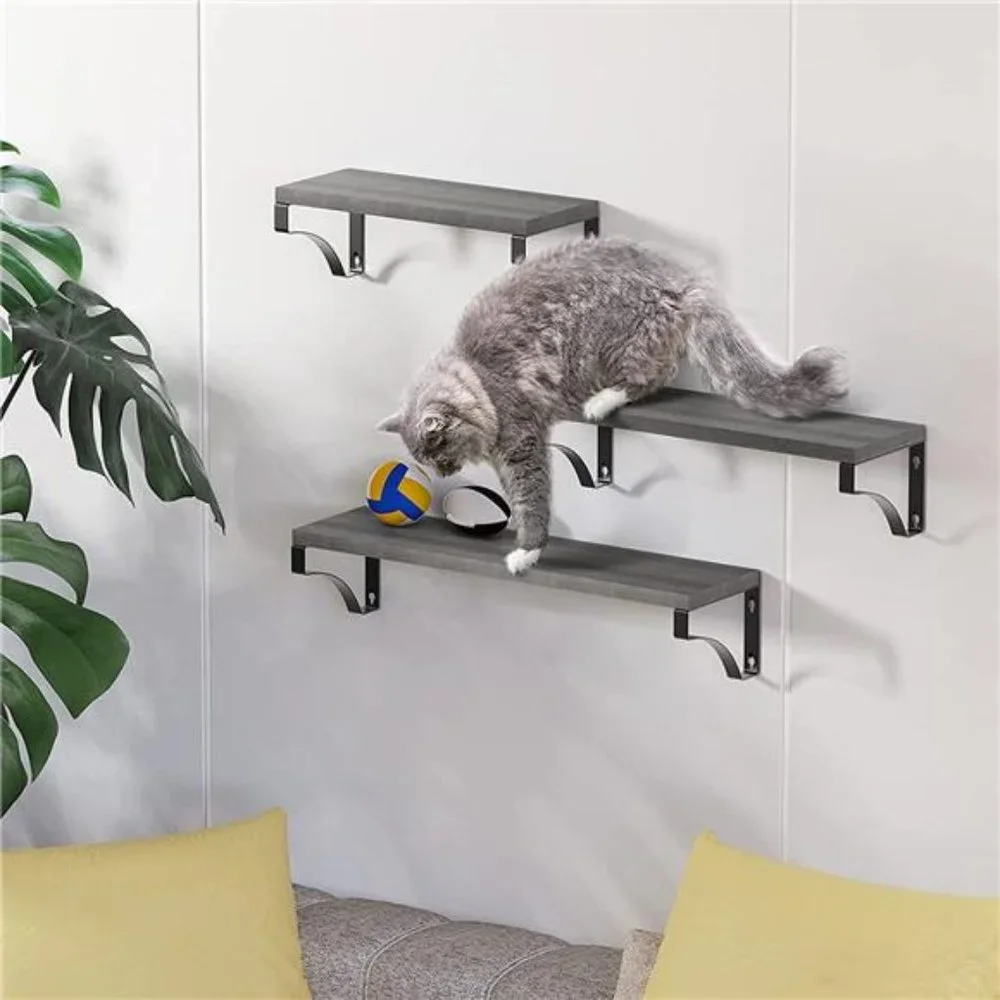 Floating Shelves Wall Mounted Set of 3 Bedroom Bathroom Kitchen Laundry Room